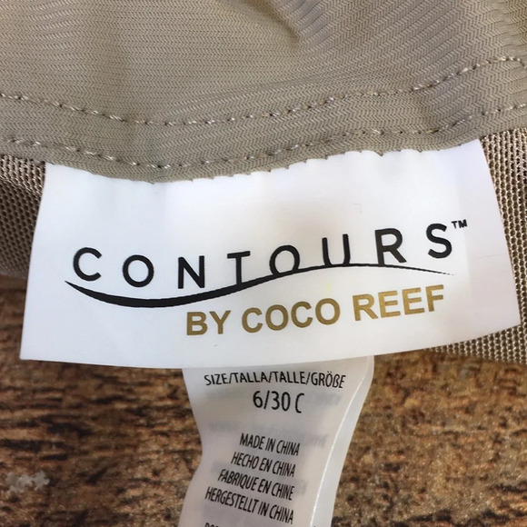 Contours by Coco Reef Jasper Bandeau One‎ Piece Swimsuit Womens 6 Cocodrilo - Picture 11 of 15